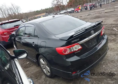 2012 Toyota Corolla S из США, поврежденный, VIN 2T1BU4EE0CC785526